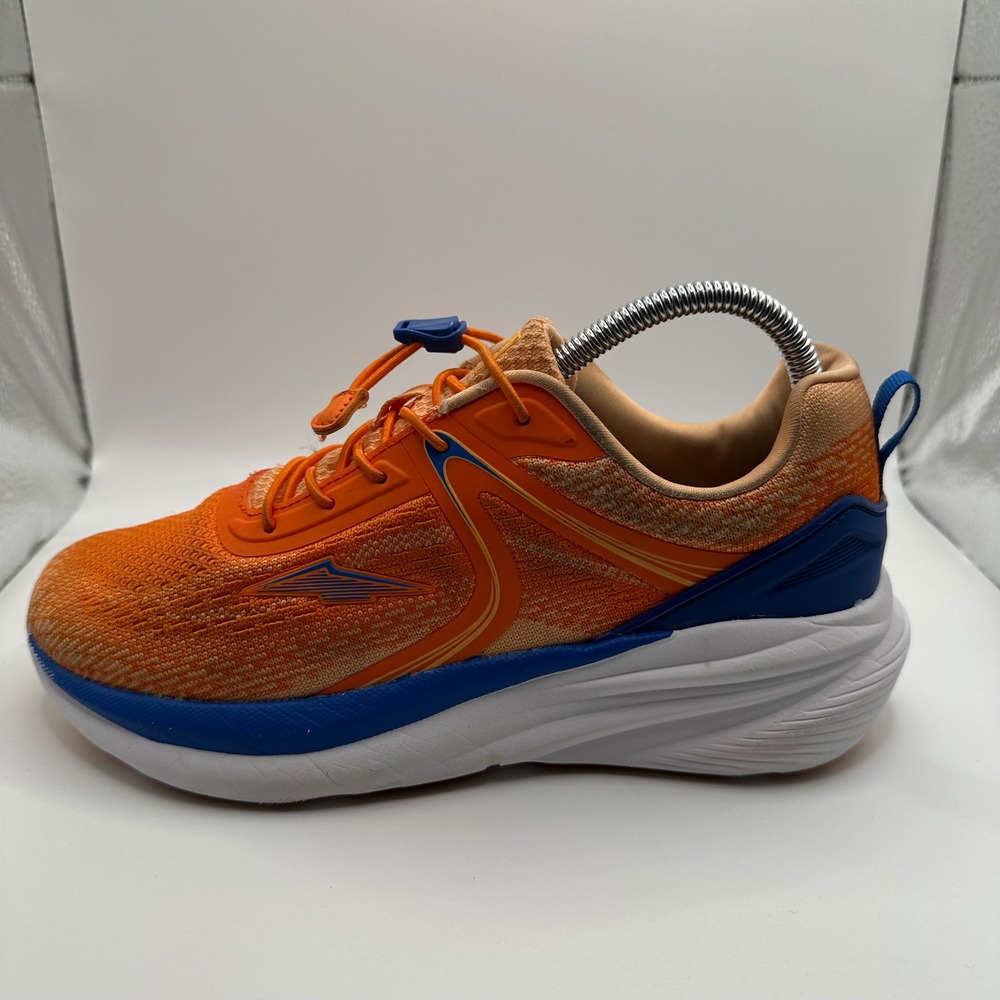 Avia Running Shoes Boys Size 6 Orange Blue Good Condition Athletic Sneakers